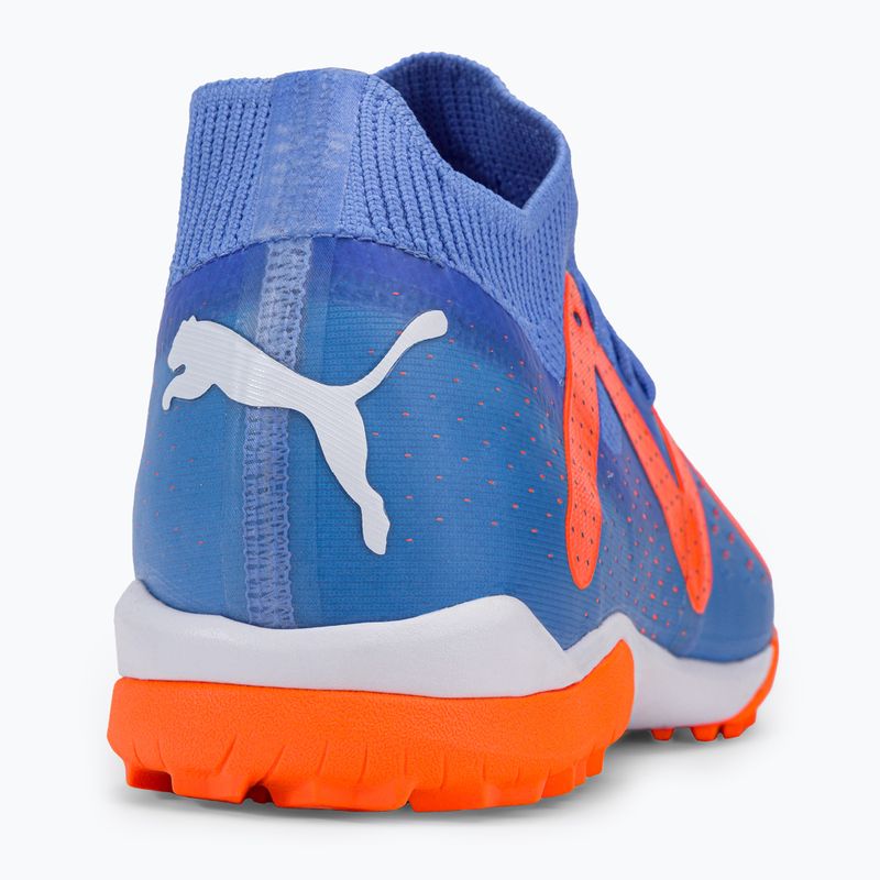 Buty piłkarskie męskie PUMA Future Match TT blue glimmer/puma white/ultra orange 8