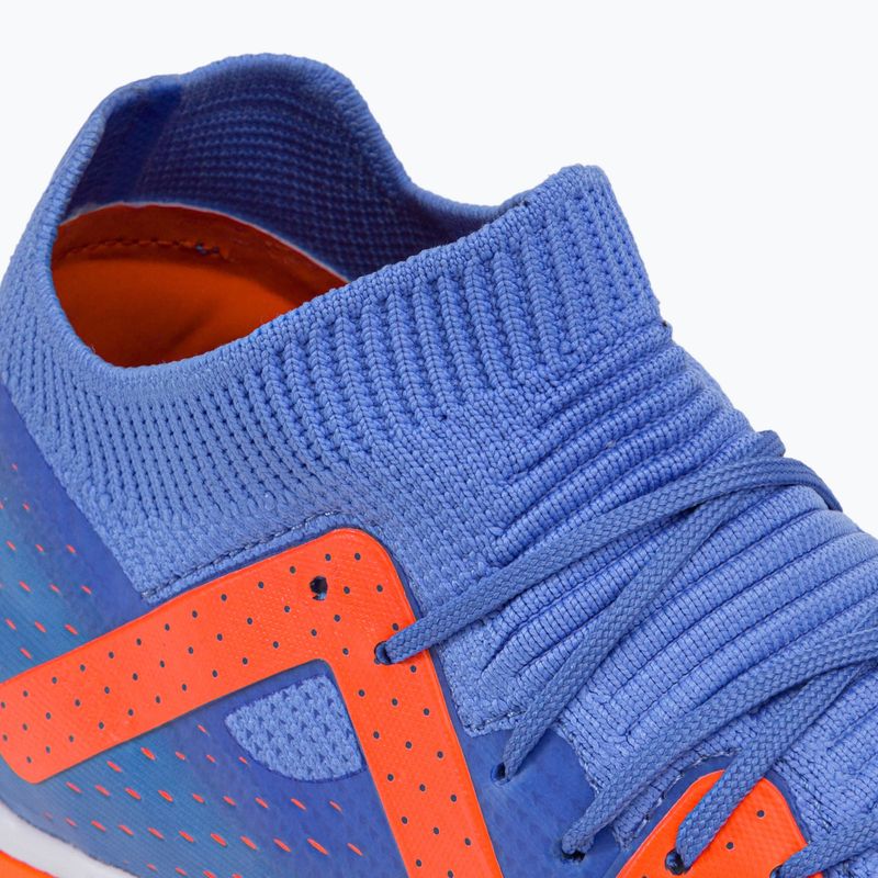 Buty piłkarskie męskie PUMA Future Match TT blue glimmer/puma white/ultra orange 9