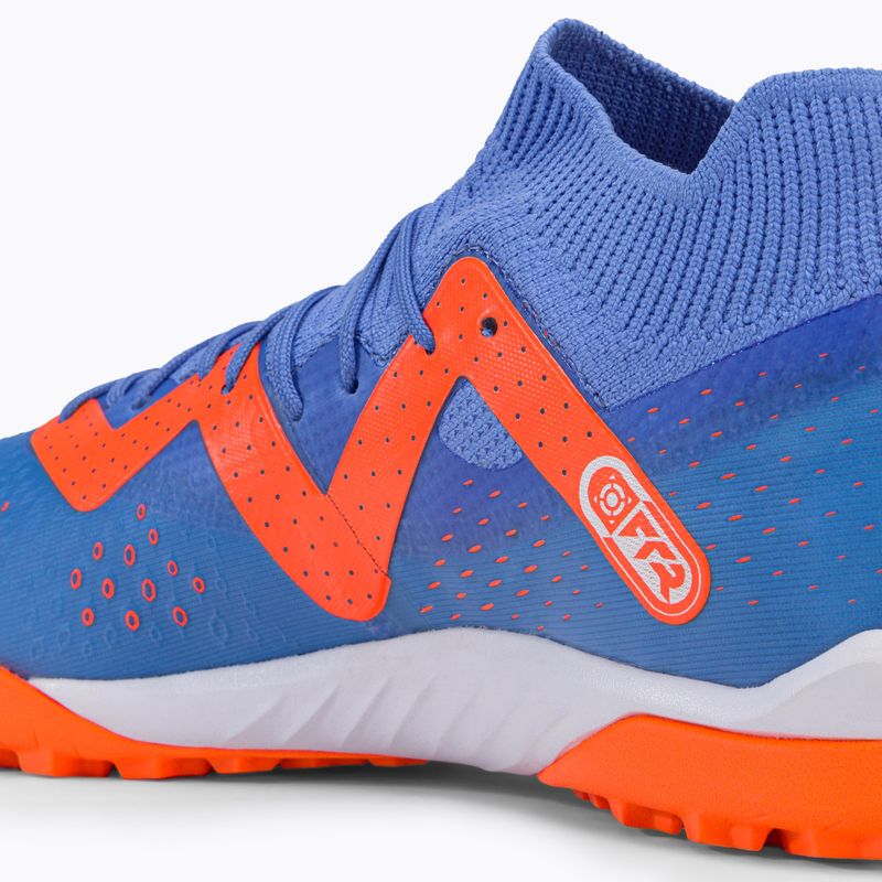 Buty piłkarskie męskie PUMA Future Match TT blue glimmer/puma white/ultra orange 10
