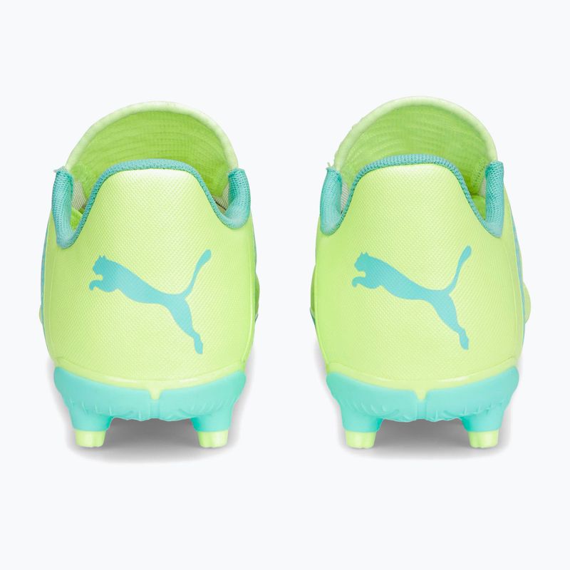 Buty piłkarskie dziecięce PUMA Future Play FG/AG fast yellow/puma black/electric peppermint 13