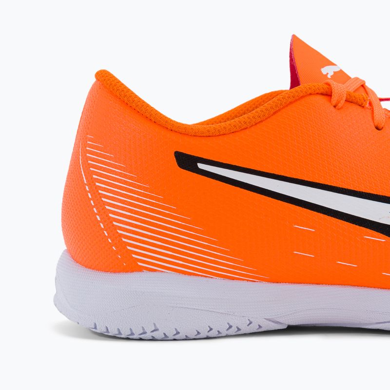 Buty piłkarskie dziecięce PUMA Ultra Play IT ultra orange/puma white/blue glimmer 8