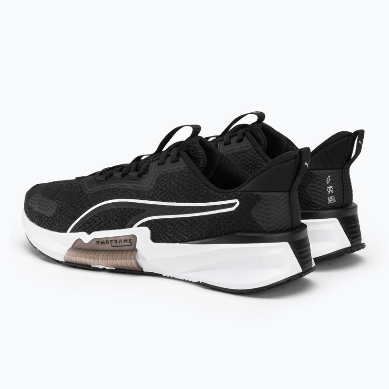 Buty treningowe męskie PUMA PWRframe Tr 2 puma black/puma white/puma silver 3