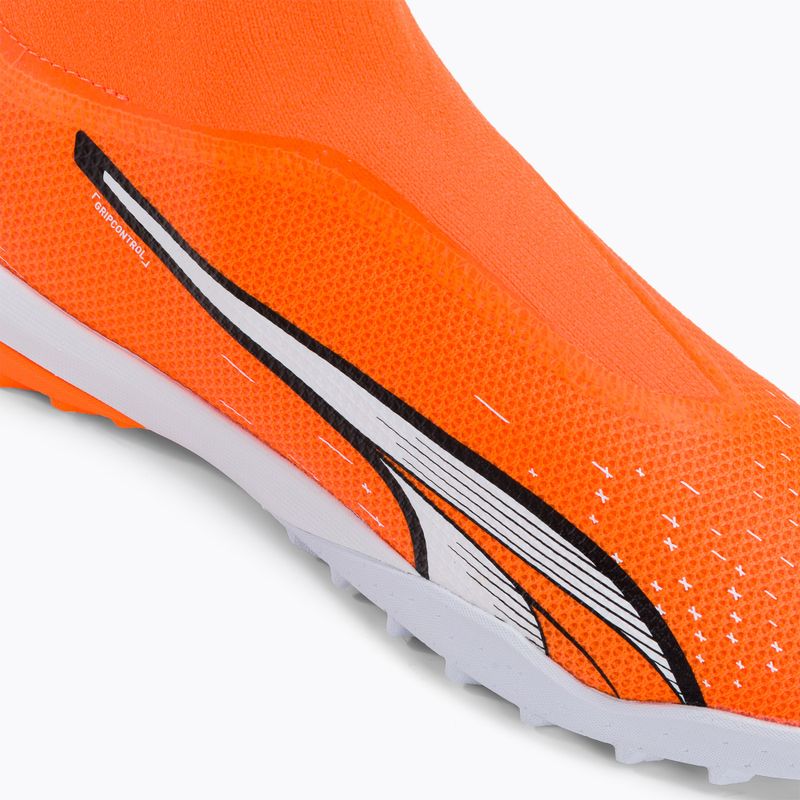 Buty piłkarskie męskie PUMA Ultra Match+ LL TT ultra orange/puma white/blue glimmer 9