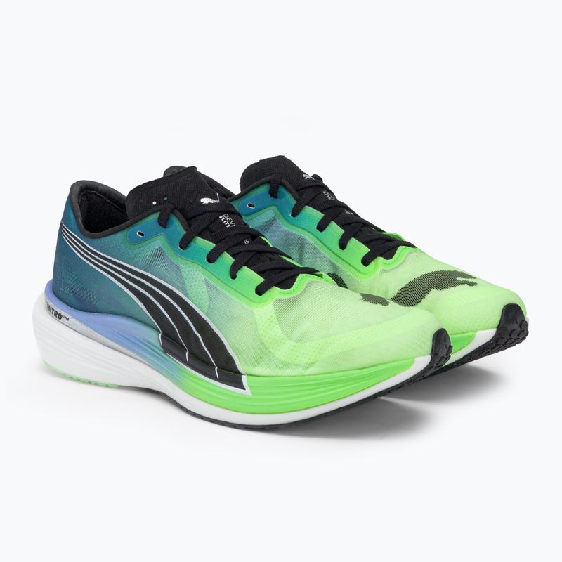 Buty do biegania męskie PUMA Deviate Nitro Elite 2 fizzy lime/royal sapphire/puma black 4