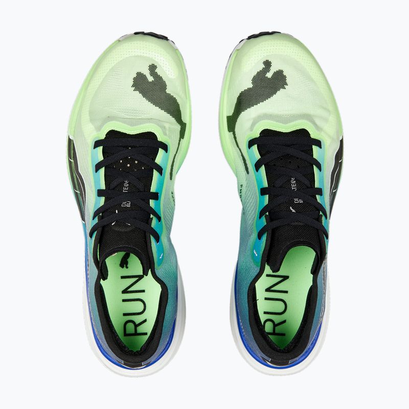 Buty do biegania męskie PUMA Deviate Nitro Elite 2 fizzy lime/royal sapphire/puma black 15