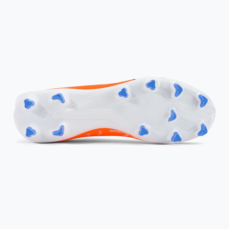 Buty piłkarskie męskie PUMA Ultra Play FG/AG ultra orange/puma white/blue glimmer 5