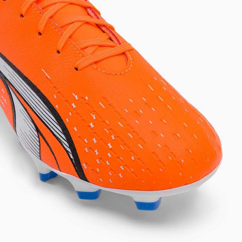 Buty piłkarskie męskie PUMA Ultra Play FG/AG ultra orange/puma white/blue glimmer 7