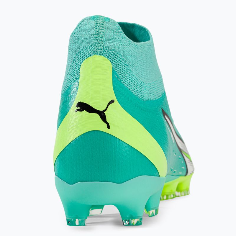 Buty piłkarskie męskie PUMA Ultra Pro FG/AG electric peppermint/puma white/fast yellow 9