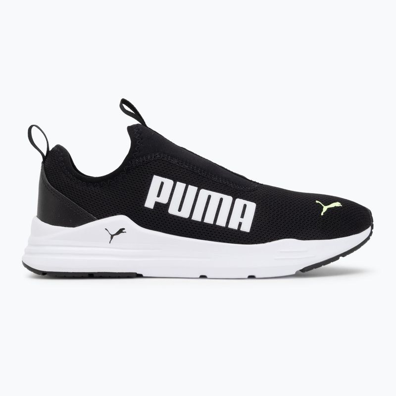 Buty męskie PUMA Wired Rapid puma black/puma white/fluo yellow 2