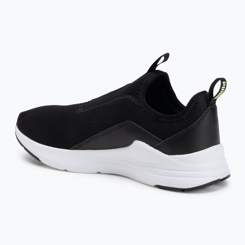 Buty męskie PUMA Wired Rapid puma black/puma white/fluo yellow 3