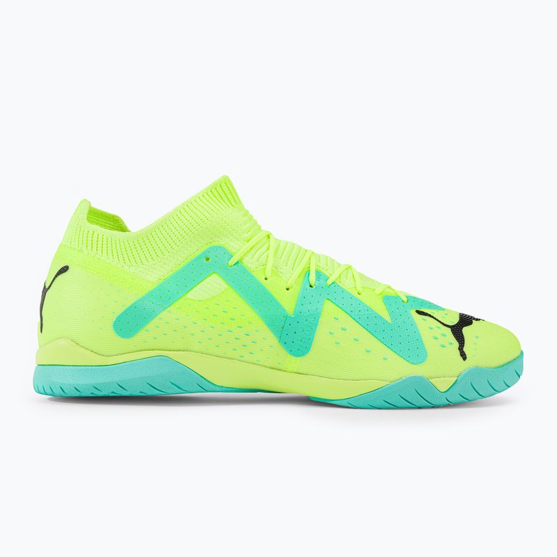 Buty piłkarskie męskie PUMA Future Match IT fast yellow/puma black/electric peppermint 2