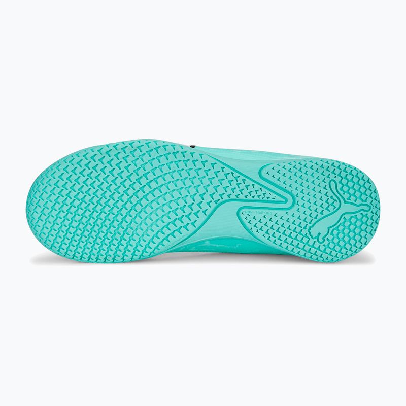 Buty piłkarskie dziecięce PUMA Ultra Play IT electric peppermint/puma white/fast yellow 14