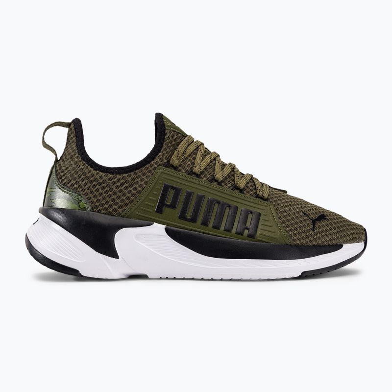 Buty męskie PUMA Softride Premier Slip On Tiger Camo green moss/puma black 4