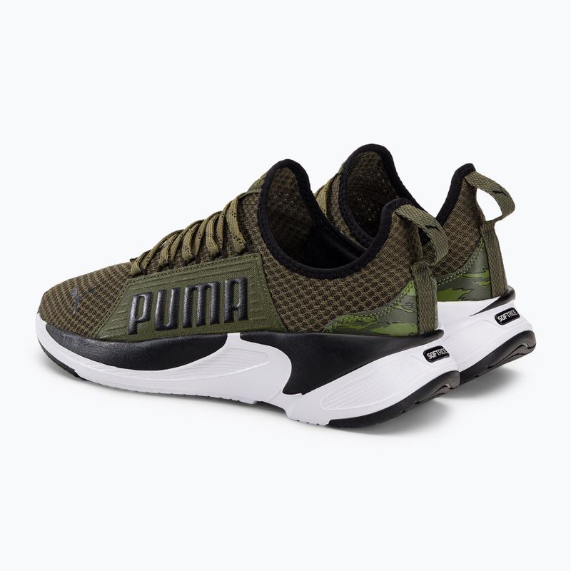 Buty męskie PUMA Softride Premier Slip On Tiger Camo green moss/puma black 5