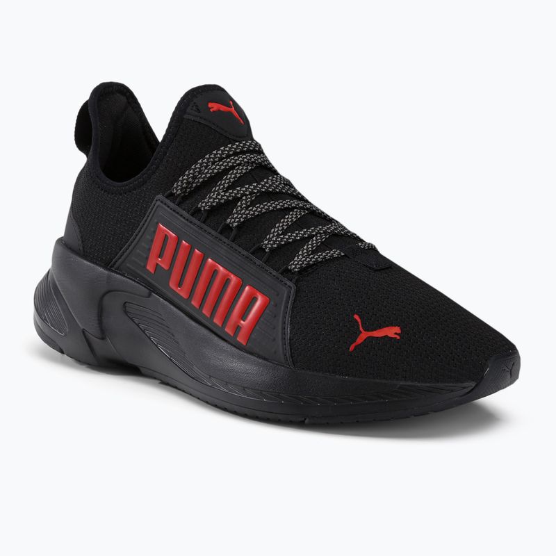Buty do biegania męskie PUMA Softride Premier Slip-On puma black/for all time red/cool dark grey