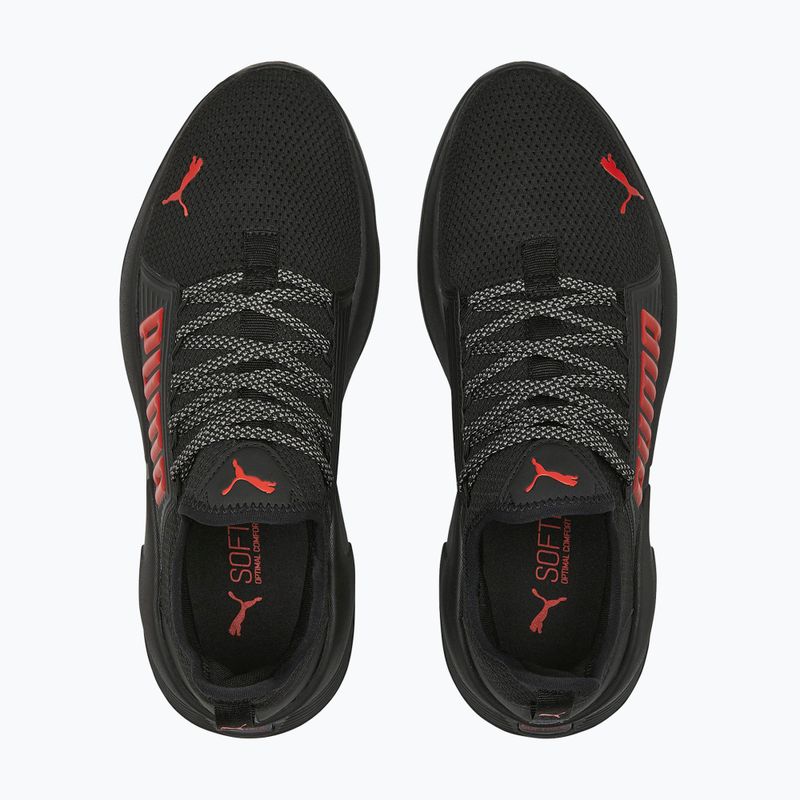 Buty do biegania męskie PUMA Softride Premier Slip-On puma black/for all time red/cool dark grey 13