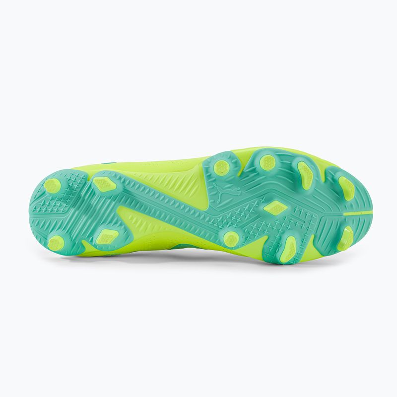 Buty piłkarskie męskie PUMA Future Play FG/AG fast yellow/puma black/electric peppermint 5