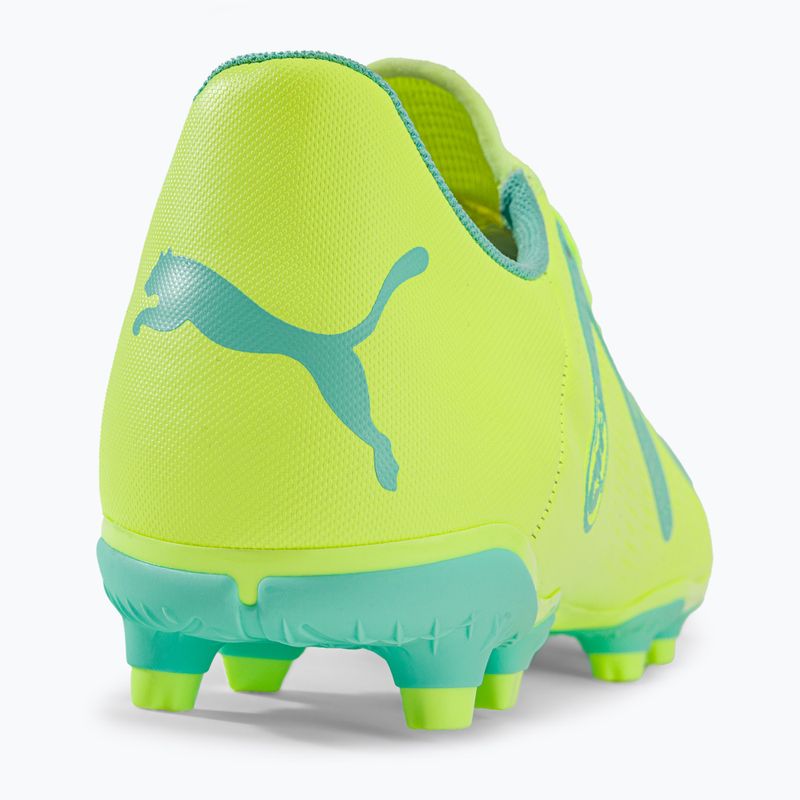 Buty piłkarskie męskie PUMA Future Play FG/AG fast yellow/puma black/electric peppermint 9