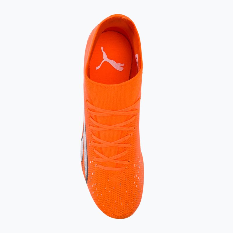 Buty piłkarskie męskie PUMA Ultra Match MXSG ultra orange/puma white/blue glimmer 6