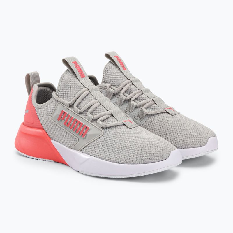 Buty do biegania damskie PUMA Retaliate Mesh cool light gray/loveable 4