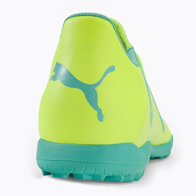 Buty piłkarskie męskie PUMA Future Play TT fast yellow/puma black/electric peppermint 9