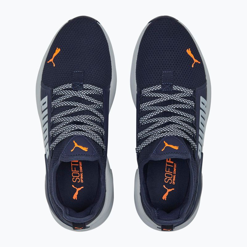 Buty do biegania męskie PUMA Softride Premier Slip-On navy/platinum gray/ultra orange 13
