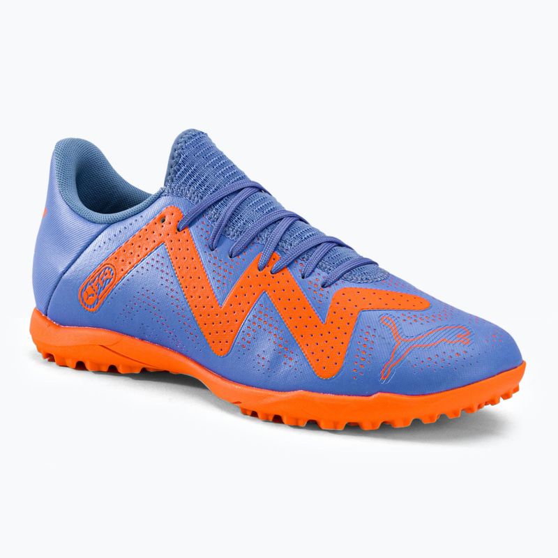 Buty piłkarskie męskie PUMA Future Play TT blue glimmer/puma white/ultra orange