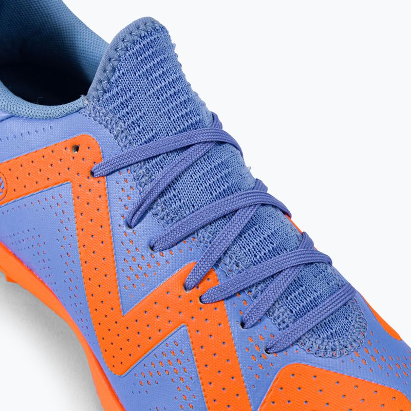 Buty piłkarskie męskie PUMA Future Play TT blue glimmer/puma white/ultra orange 10