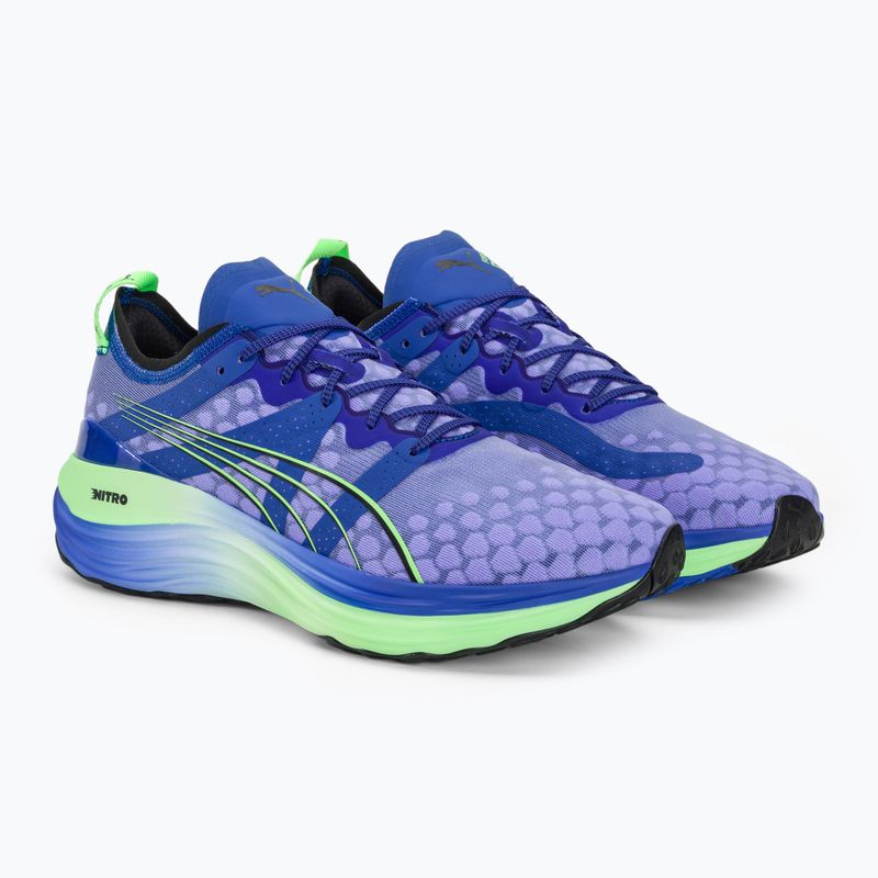 Buty do biegania męskie PUMA ForeverRun Nitro royal sapphire/fizzy lime 4