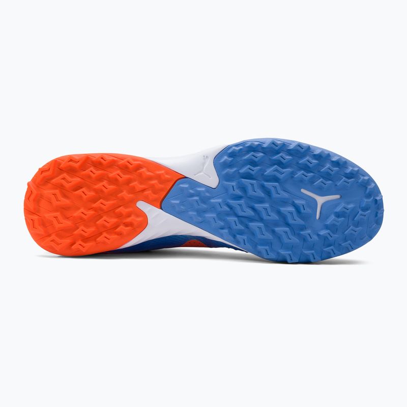 Buty piłkarskie męskie PUMA Future Ultimate Cage blue glimmer/puma white/ultra orange 5