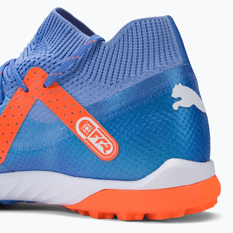 Buty piłkarskie męskie PUMA Future Ultimate Cage blue glimmer/puma white/ultra orange 9