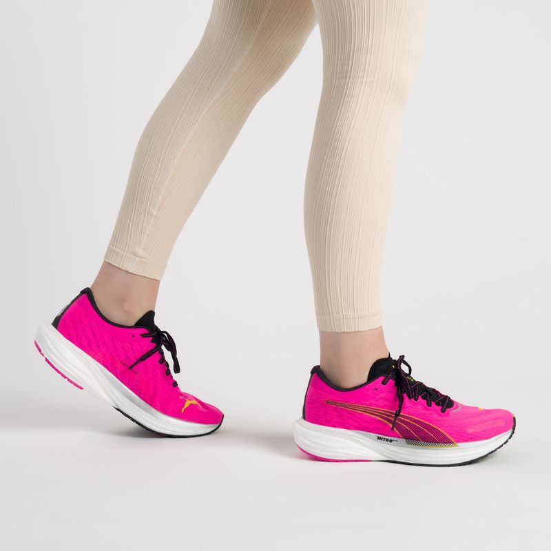 Buty do biegania damskie PUMA Deviate Nitro 2 ravish/fresh pear 2