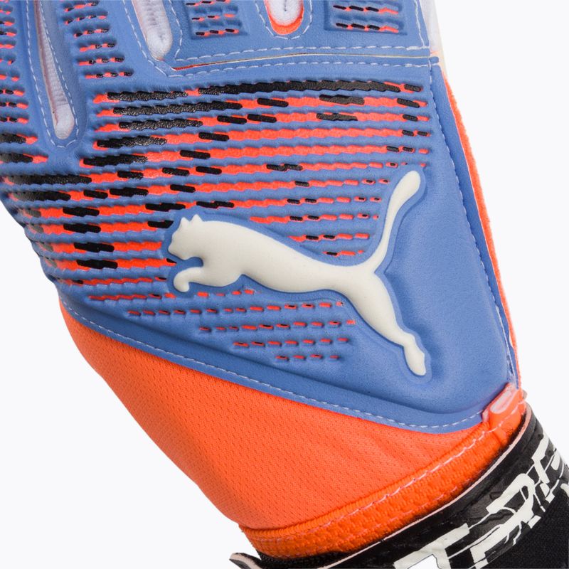 Rękawice bramkarskie dziecięce PUMA Ultra Grip 2 RC ultra orange/blue glimmer 3