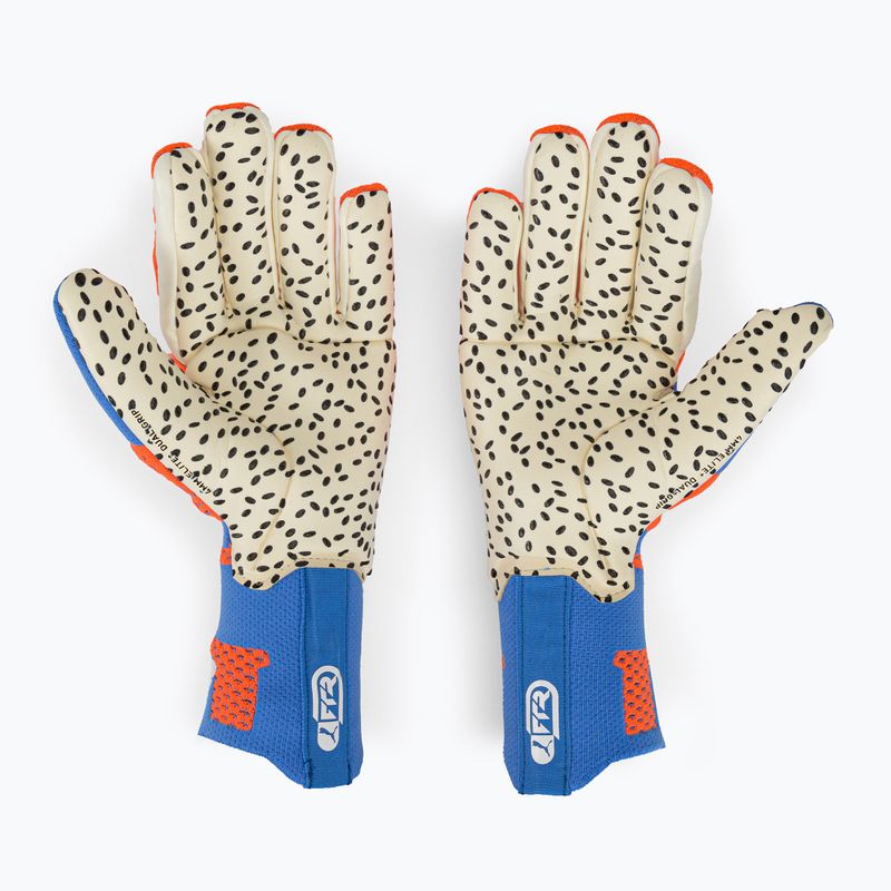 Rękawice bramkarskie PUMA Future Ultimate NC ultra orange/blue glimmer 2
