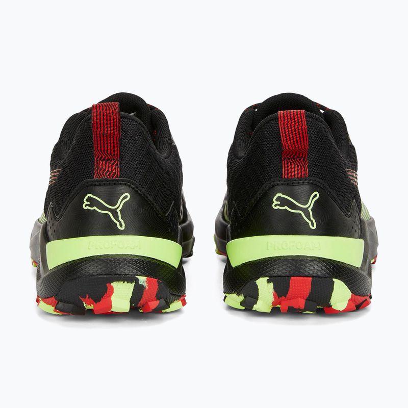 Buty do biegania męskie PUMA Obstruct Profoam Bold puma black/puma red/fast yellow 14