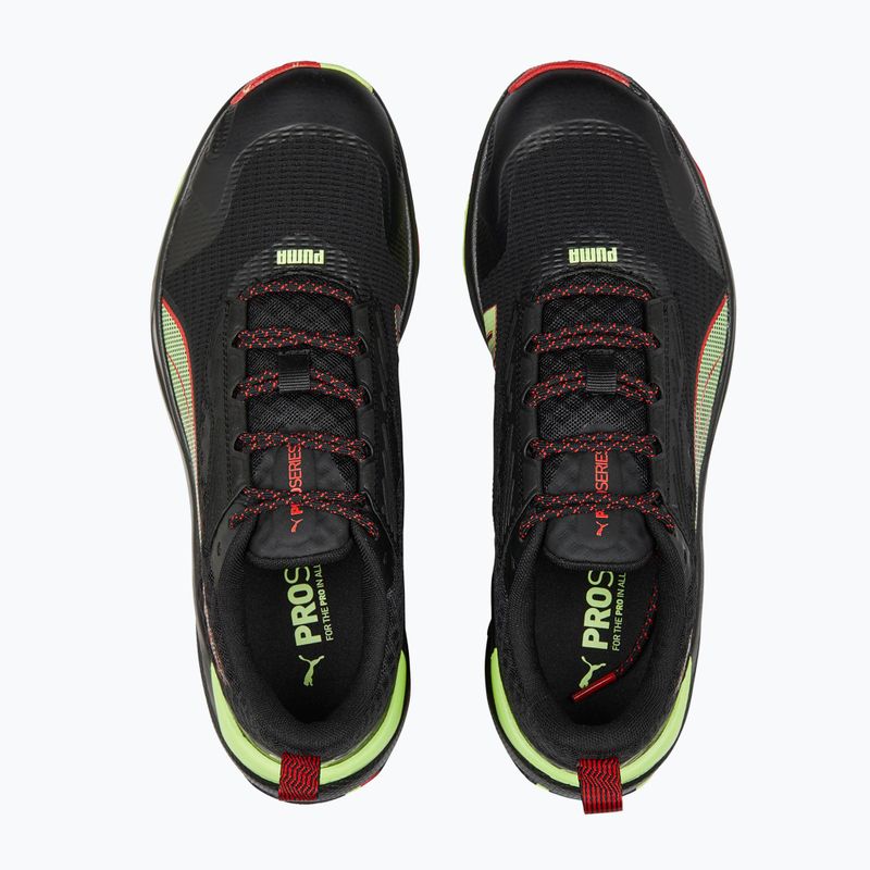 Buty do biegania męskie PUMA Obstruct Profoam Bold puma black/puma red/fast yellow 15