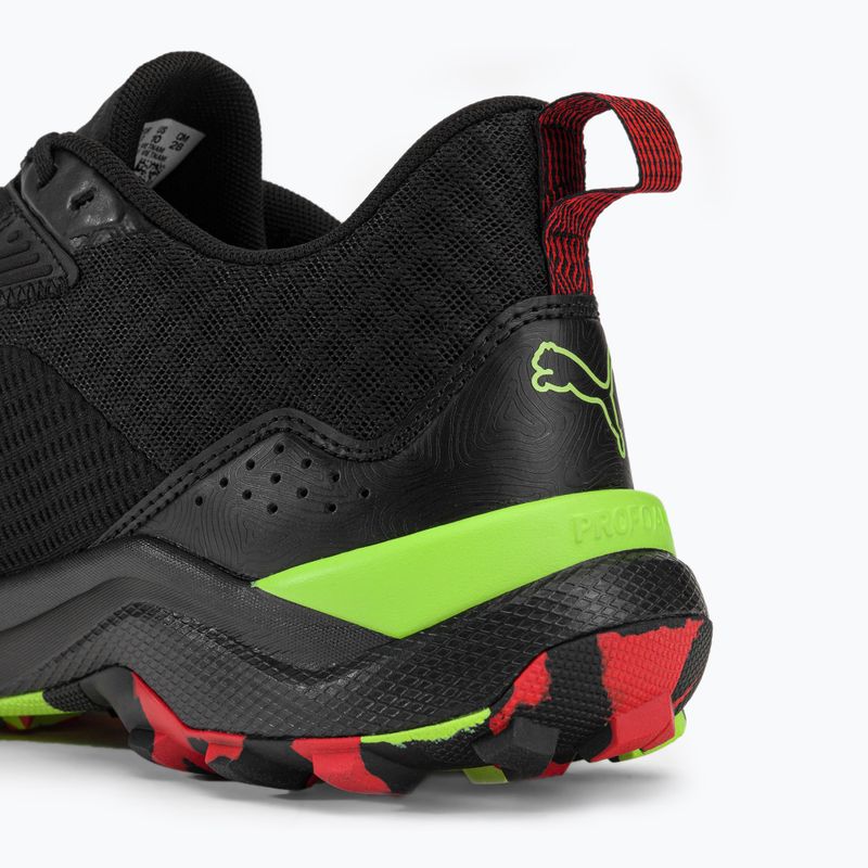 Buty do biegania męskie PUMA Obstruct Profoam Bold puma black/puma red/fast yellow 10