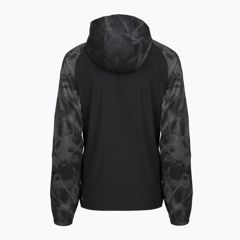 Kurtka do biegania damska PUMA Run AOP Favorite Woven black/grey 2