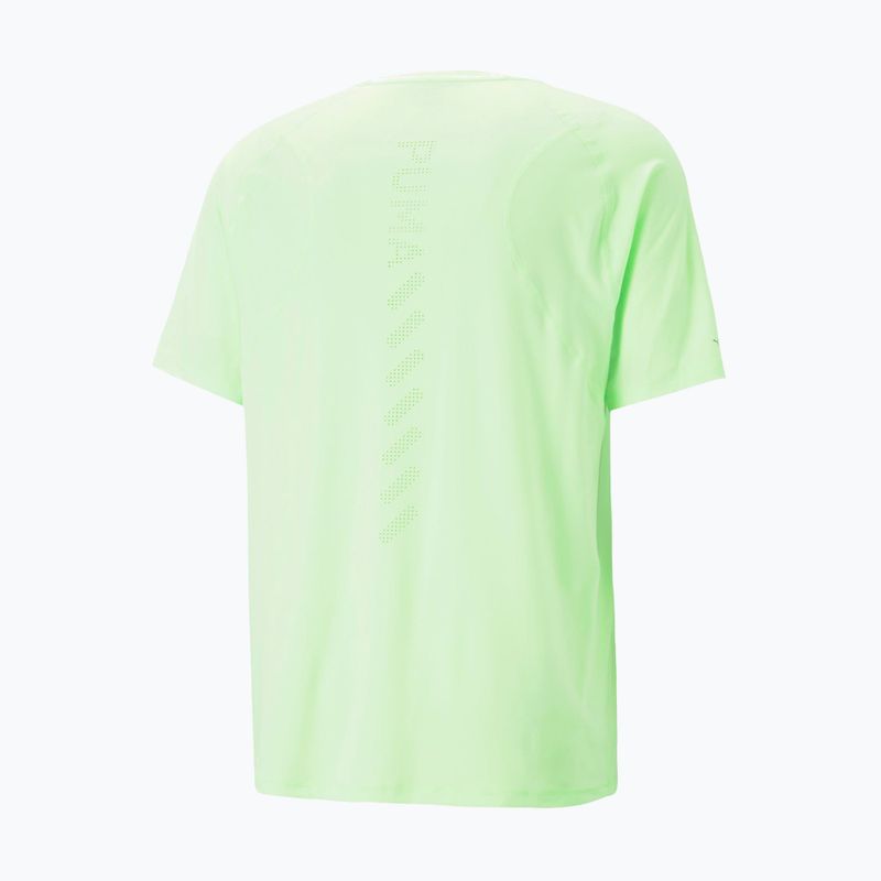 Koszulka do biegania męska PUMA Run Cloudspun fizzy lime 2