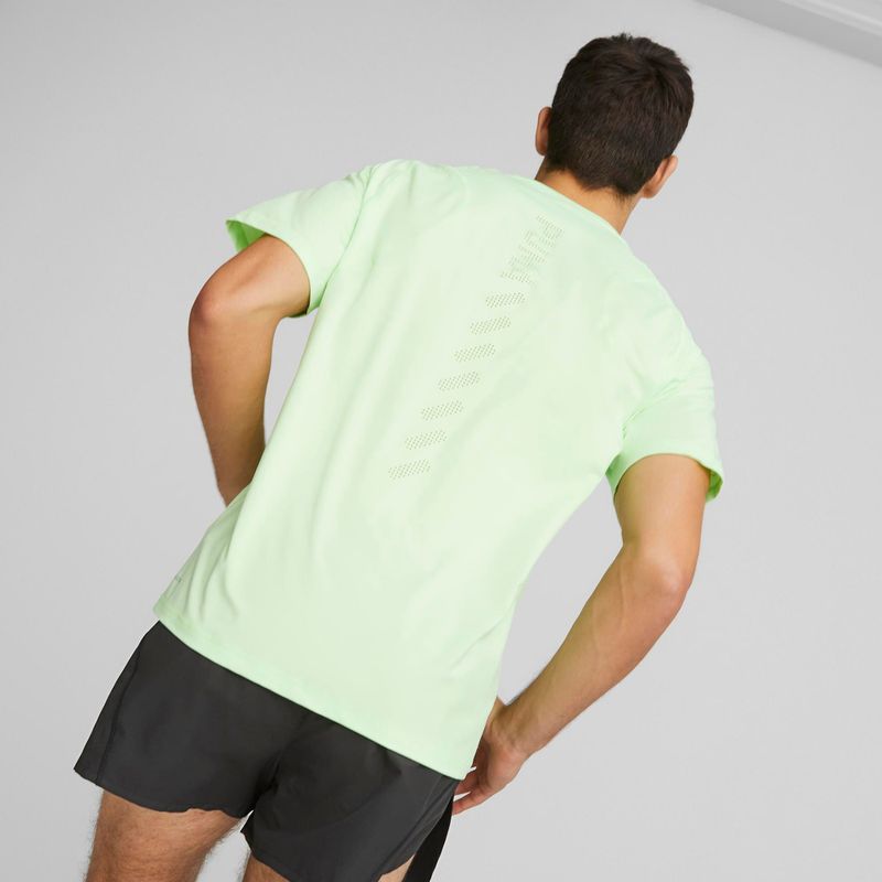 Koszulka do biegania męska PUMA Run Cloudspun fizzy lime 4
