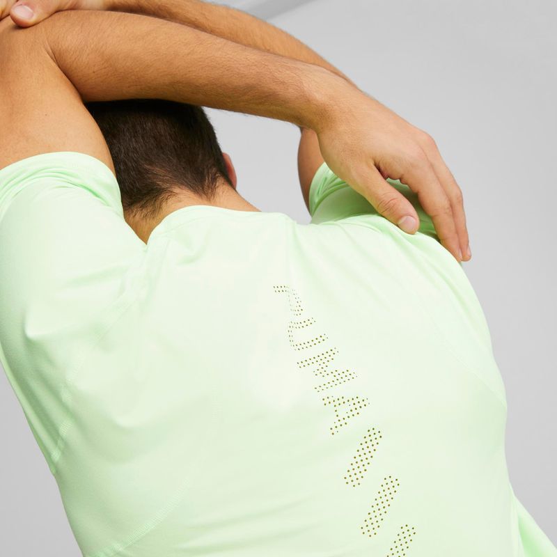 Koszulka do biegania męska PUMA Run Cloudspun fizzy lime 6