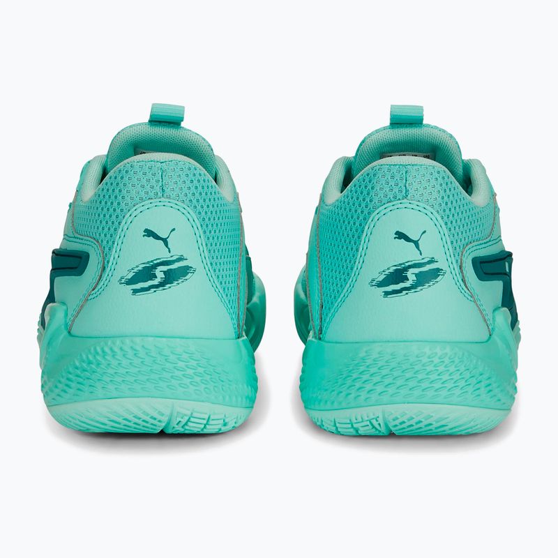 Buty do koszykówki męskie PUMA Court Rider Chaos Slash electric peppermint/green lagoon 12