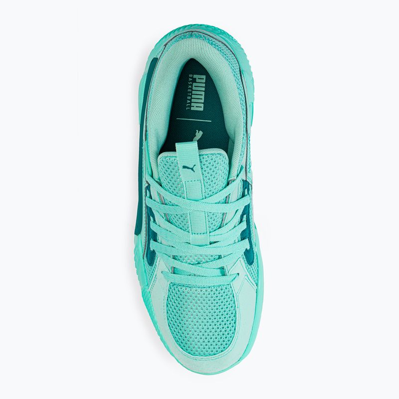 Buty do koszykówki męskie PUMA Court Rider Chaos Slash electric peppermint/green lagoon 6