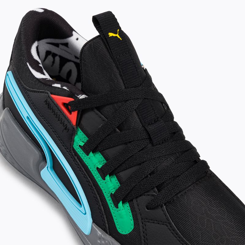 Buty do koszykówki męskie PUMA Court Rider Chaos Block Party puma black/cast iron 13