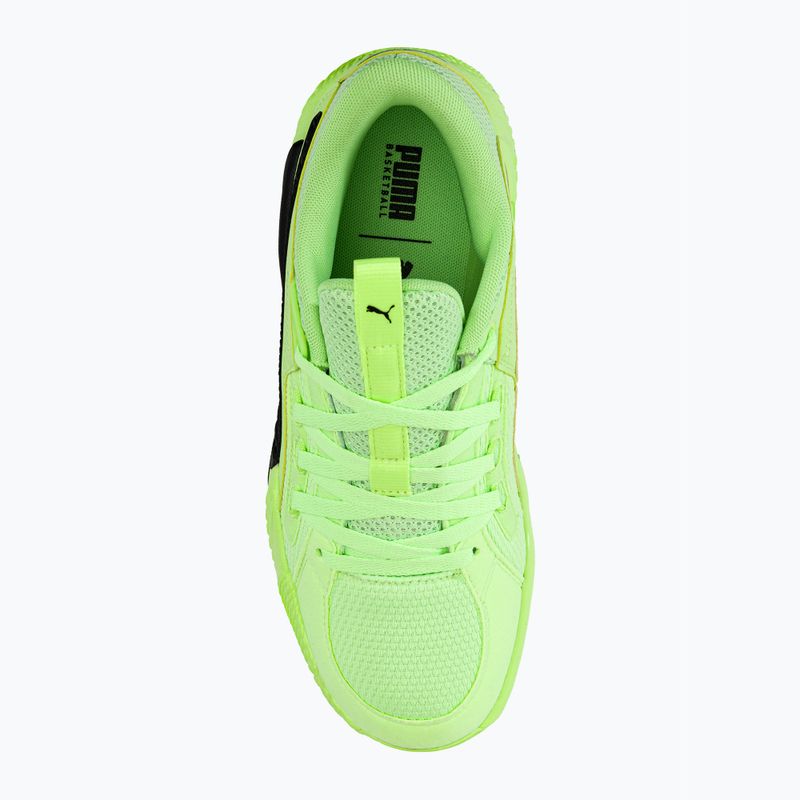 Buty do koszykówki męskie PUMA Court Rider Chaos fizzy lime/puma black 9