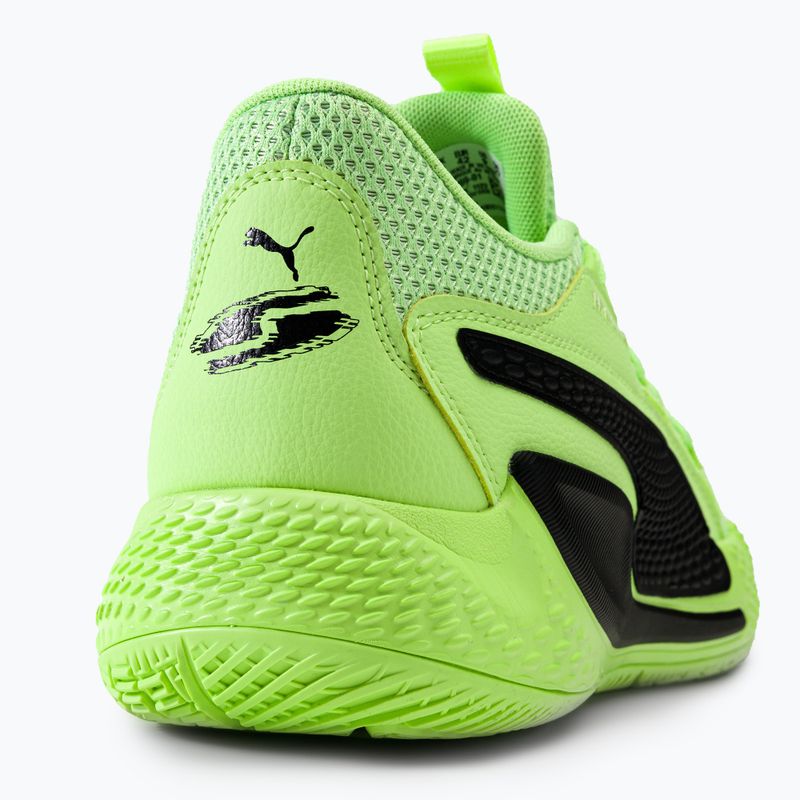 Buty do koszykówki męskie PUMA Court Rider Chaos fizzy lime/puma black 12