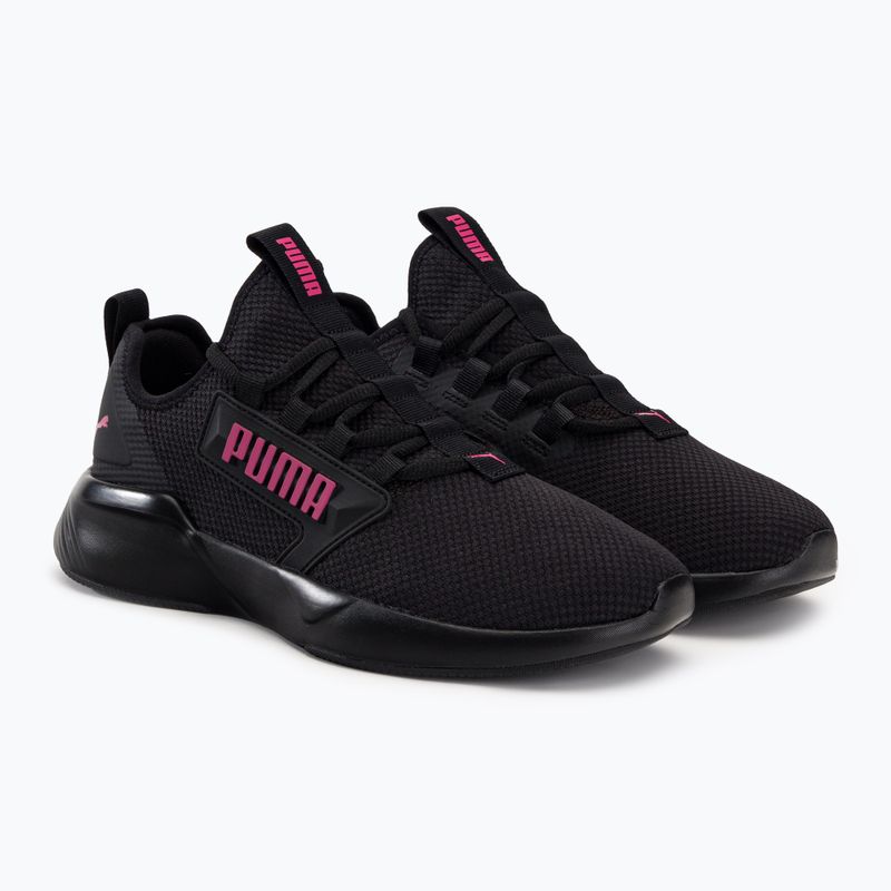 Buty do biegania damskie PUMA Retaliate Mesh puma black/orchid shadow 4