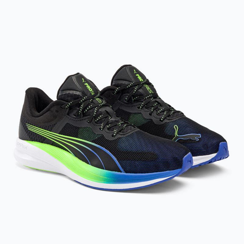 Buty do biegania PUMA Redeem Profoam Fade puma black/fizzy light/royal sapphire 4