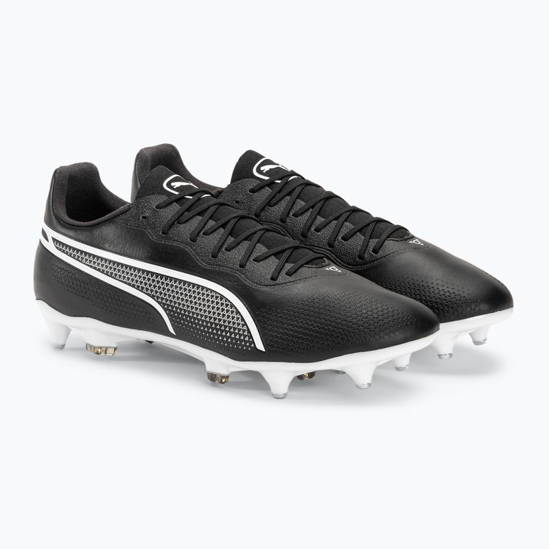 Buty piłkarskie męskie PUMA King Pro MXSG puma black/puma white 4