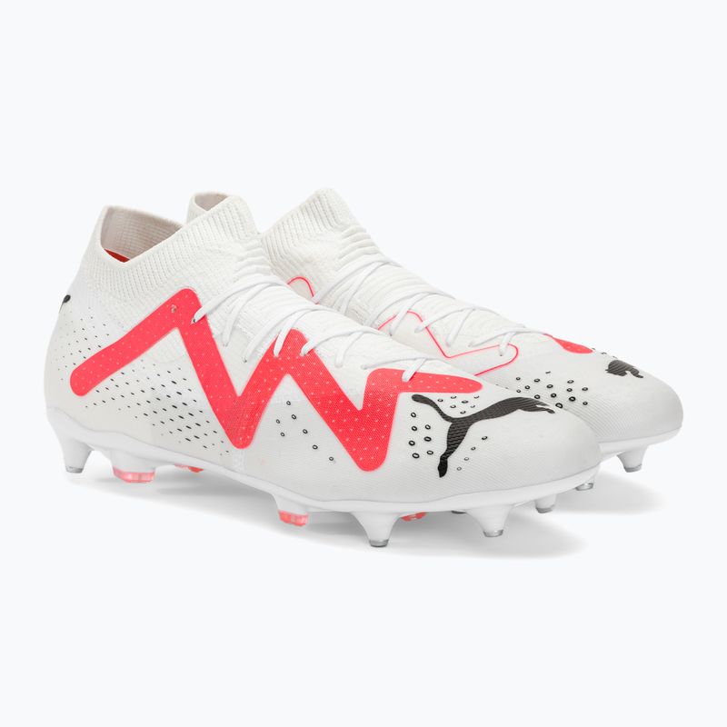 Buty piłkarskie męskie PUMA Future Match MXSG puma white/puma black/fire orchid 4